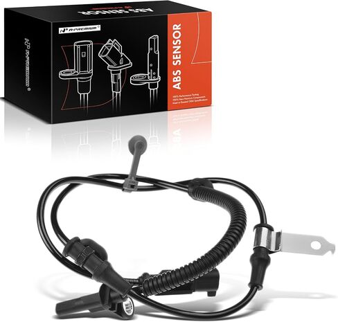 A-Premium Front Left ABS Wheel Speed Sensor Compatible with Ford Mustang 2015-2019 - Front Left Driver Side, Replace# FR3Z2C205A, FR3C2C205AC in Saudi Arabia