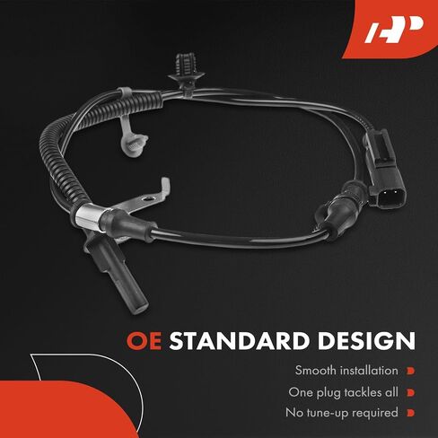 A-Premium Front Left ABS Wheel Speed Sensor Compatible with Ford Mustang 2015-2019 - Front Left Driver Side, Replace# FR3Z2C205A, FR3C2C205AC in Saudi Arabia