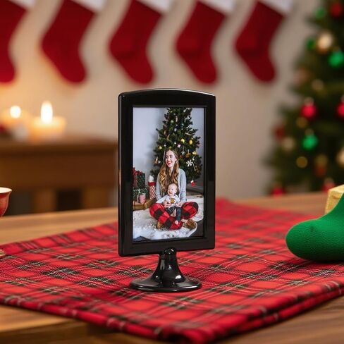 20 Pack Double Sided Standing Picture Frame 4x6 Plastic Photo Frame Bulk White Picture Display Holder Stand for Table Number, Menu, Wedding, Christmas,Thanksgiving,Fall Decor in Kuwait