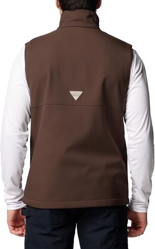 Columbia Men's PHG Ascender II Softshell Vest, Black/Timberwoods Camo, Large in Saudi Arabia