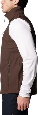 Columbia Men's PHG Ascender II Softshell Vest, Black/Timberwoods Camo, Large in Saudi Arabia