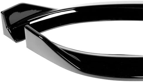 3 Pieces Front Bumper Lip Spoiler Splitter Side Body Kit Trim Protection Compatible with 2009-2012 Audi A4 B8 S-Line, 2010 2011 (Painted Black) in Saudi Arabia
