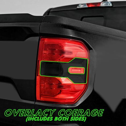 SlickMod PreCut Vinyl Smoke Tint for 2022-2023 Ford Maverick Third Brake Light (3. Third Brake Light, 20% Dark Smoke) in Saudi Arabia