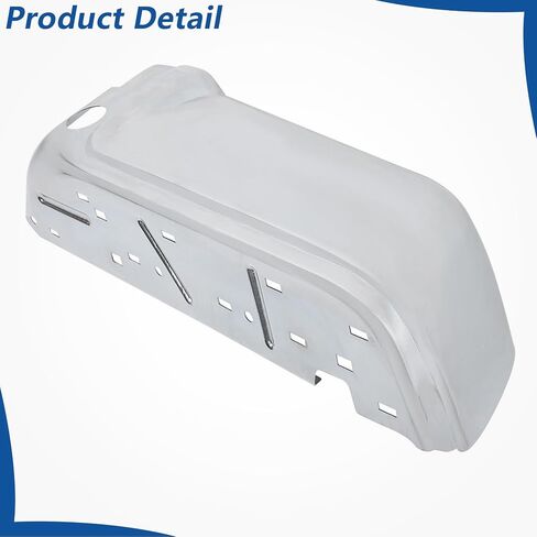 WFLNHB Rear Bumper End Left Side Bumper Chrome Replacement for F250 F350 F450 Super Duty 2008-2016 without Park Assist Sensors Hole FO1104122 in Saudi Arabia