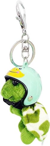 Green Plush Turtle Keychain, Funny Pendant Plush Doll Portable for Wallet Tote Bag Belt Phone, Car Keychain Women's Keyrings and Keychains, Men's Keyrings and Keychains Accessories in Saudi Arabia