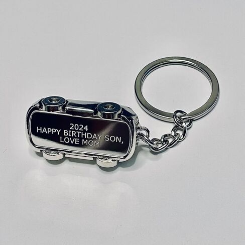 Personalized Car Keychain – Stylish Key Ring for Men & Women | Cool Auto Accessories | Gift for Drivers, Car Lovers & Auto Enthusiasts in Saudi Arabia
