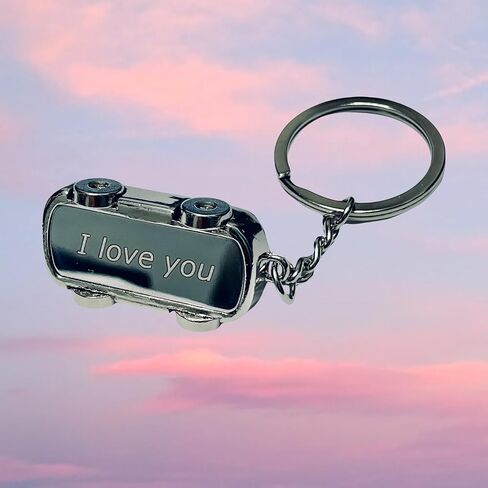 Personalized Car Keychain – Stylish Key Ring for Men & Women | Cool Auto Accessories | Gift for Drivers, Car Lovers & Auto Enthusiasts in Saudi Arabia