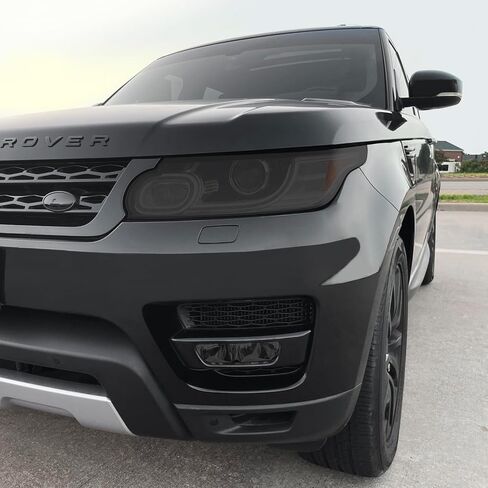 SlickMod PreCut Vinyl Smoke Tint للمصباح الأمامي Land Rover Range Rover Sport 2014-2017 (1. المصباح الأمامي، 20% دخان داكن) in Saudi Arabia