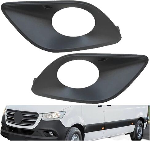 Fog Light Covers,Compatible With Mercedes-Benz Sprinter W907 W910 2018-2022 Fog Lights Lamp Bezel Cover Fog Lamp Hood Frame Covers Grill(Left) in Saudi Arabia