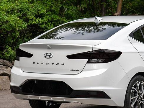 Rvinyl Tail Light Tint Covers Compatible with Hyundai Elantra 2019-2020 (Sedan) - Blackout Smoke in Saudi Arabia