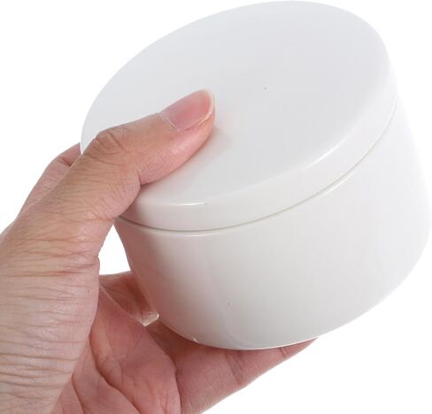Cabilock Ceramic Jewelry Box with Lid, Porcelain Trinket Case Container, Delicate Earrings Rings Storage Organizer for Wedding Anniversary Birthday Bridal in Saudi Arabia