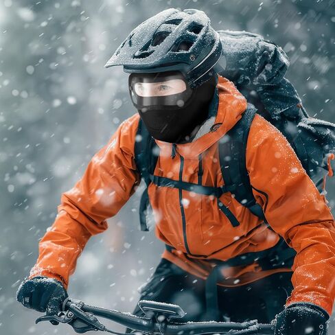 Geyoga Balaclava Face Ski Mask with Windproof Goggles for Men Women Fleece Winter Breathable Thermal Face Cover for Cold Weather Skiing Motorcycle Cycling Snowboarding Outdoor Work in Saudi Arabia