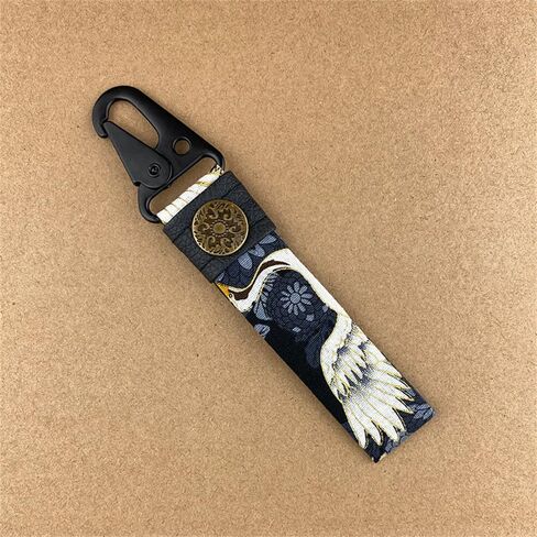 Mamarmot 2 حزمة من العلامات الرئيسية على الطراز الياباني لسلسلة مفاتيح الدراجة النارية JDM Racing Car Key Tag معلقة حلقة رئيسية حزام الحبل in Kuwait