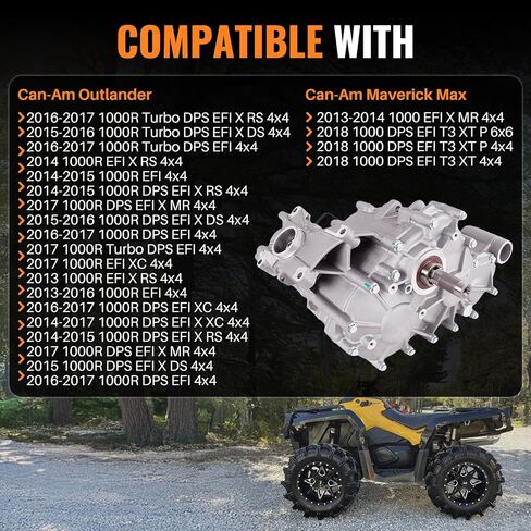420684783 صندوق تروس ATV متوافق مع 2011-2018 Can-Am Outlander 1000 Maverick Max 1000R Commander Commander Max ATV مجموعة نقل الحركة استبدال 420248529 420685805 421000698 in Kuwait