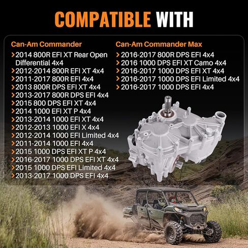 420684783 صندوق تروس ATV متوافق مع 2011-2018 Can-Am Outlander 1000 Maverick Max 1000R Commander Commander Max ATV مجموعة نقل الحركة استبدال 420248529 420685805 421000698 in Kuwait