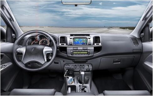 فتحة تهوية وحدة التحكم بالشبكة الخلفية لسيارة Toyota For HILUX VIGO 2005-2013 منفذ تنفيس الهواء للوحة القيادة المركزية 55680-0K110 55670-0K080 منفذ تهوية مكيف الهواء فتحة تهوية أمامية للتيار المتردد (زوج يسار ويمين) in Saudi Arabia