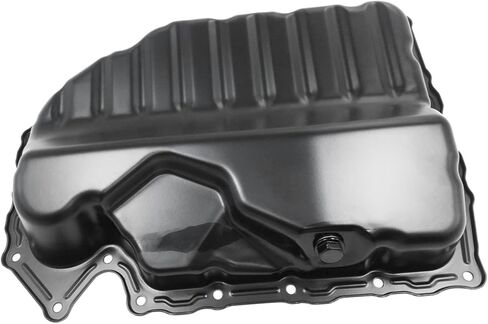 Oil Pan with Drain Plug, Steel Engine Oil Pans Sump for Audi A3 2004-2012 TT 2007-2014 Volkswagen Eos 2007-2015 Rabbit 2006-2008 Passat 2006-2010 1.8L 2.0L 06J-103-600H in Saudi Arabia
