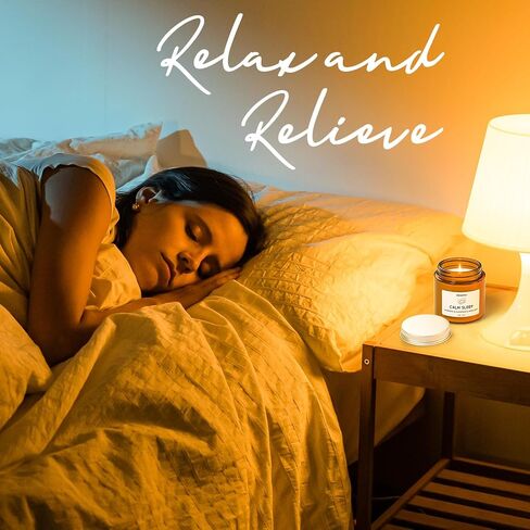 Scented Candle Gift Set, Soy Candles for Women, Sleep Candles for Home Scented, 2 Pack Aromatherapy Candle for Relaxing, Sleep, Stress Relief & Home Decor in Saudi Arabia