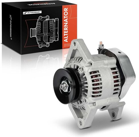 A-Premium Alternator Compatible with Chevrolet Sprint 1987-1988 & Pontiac Firefly 1987-1988 & Suzuki Forsa 1987-1988, Samurai, Sidekick, SJ413 & Geo Metro, 1.0L 1.3L, 12V 50A 1-Groove Pulley CW in Saudi Arabia