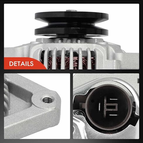 A-Premium Alternator Compatible with Chevrolet Sprint 1987-1988 & Pontiac Firefly 1987-1988 & Suzuki Forsa 1987-1988, Samurai, Sidekick, SJ413 & Geo Metro, 1.0L 1.3L, 12V 50A 1-Groove Pulley CW in Saudi Arabia