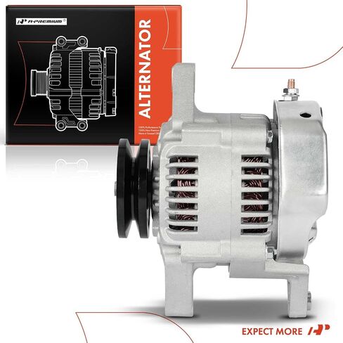 A-Premium Alternator Compatible with Chevrolet Sprint 1987-1988 & Pontiac Firefly 1987-1988 & Suzuki Forsa 1987-1988, Samurai, Sidekick, SJ413 & Geo Metro, 1.0L 1.3L, 12V 50A 1-Groove Pulley CW in Saudi Arabia