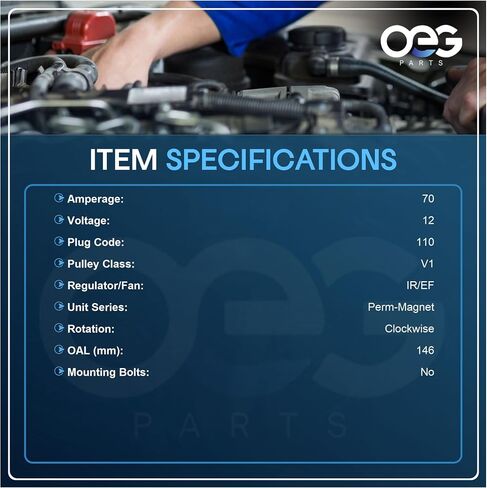 أجزاء OEG مولد كهربائي جديد متوافق مع 1981-1985 مرسيدس بنز 380SE/SEC/SEL/SL 3.8L & 500SEC/SEL 5.0L V8 0-120-489-184 0-120-489-897 0-120-489-930 in Saudi Arabia