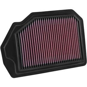 K&N High-Flow Original Lifetime Engine Air Filter: Increase Power: Premium, Washable: Compatible with 2015-2020 Genesis/Hyundai: G80, Genesis, 33-5019 in Kuwait