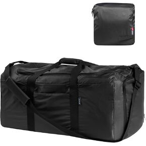 حزمة جميع حقيبة القراصنة القراصنة على الأثقال ، حقيبة رياضية رياضية مقاومة للماء ، حقيبة أسبوعية قابلة للطي 32 لترًا لللياقة والمشي لمسافات طويلة والتخييم (أسود) in Kuwait