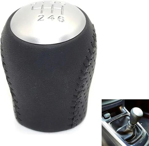 6 Speed Manual Gear Shift Knob Lever Switch Shifter Knob, for Sentra VII 2014 2015 2016 2017 2018 2019 in Saudi Arabia