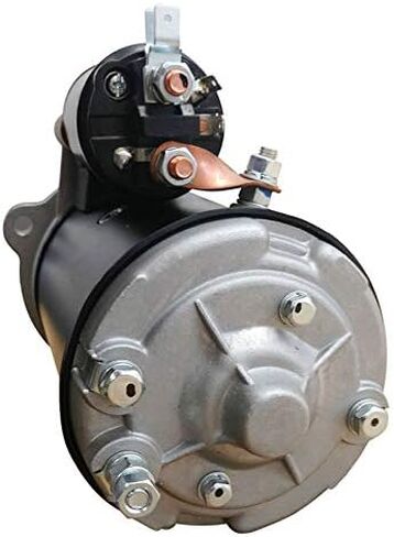 محرك بدء التشغيل RAREELECTRICAL متوافق مع Ford Tractor 545C 545D 550 A62 A64 A66 26395H 26925 26925A 27500 27500A 27500B 27500C 27500D 27500E in Saudi Arabia