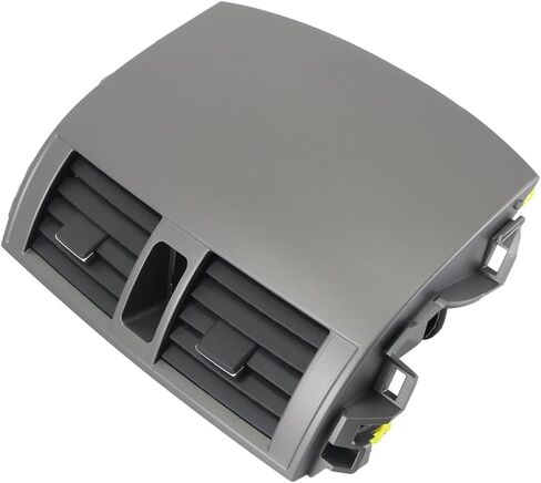 Center Dash A/C Outlet Vent Panel And Strip Trim Compatible with Toyota Corolla 2008-2013 Replaces 55670-02160 55663-02060 55435-02220 55436-02180 in Saudi Arabia