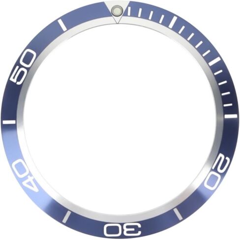 Aluminum Watch Bezel Insert Compatible with Omega Seamaster Planet Ocean 45.5mm Watch in Saudi Arabia