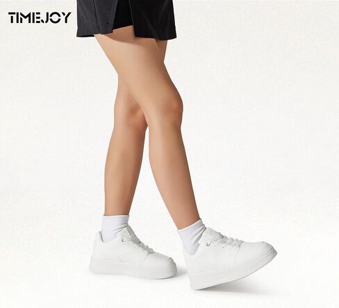 Women's Chunky Platform Sneakers Fashion Classic Tennis Shoes Lace-Up Non-Slip for Casual Walking & Light Sports in Saudi Arabia
