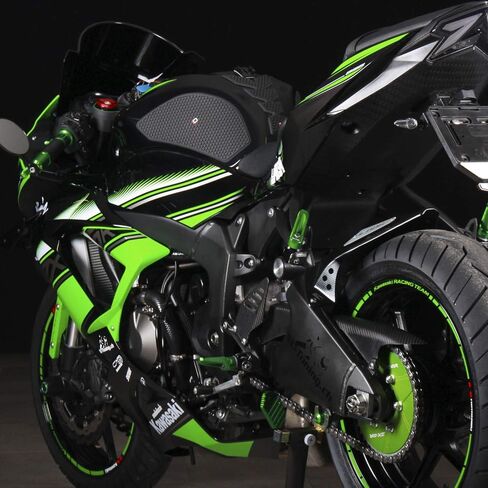 ONEDESIGN, HDR Side Pad Grip (Black) fits 2009-2016 Kawasaki ZX6R / 2012-2019 Kawasaki 636 in Saudi Arabia