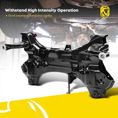 YHTAUTO Front Frame Crossmember Subframe Replacement for Hyundai Elantra 2017-2020 Veloster 2019-2021, Kia Forte 2019-2023, Suspension Cross Member 62405F3050, 62405F2050 in Saudi Arabia