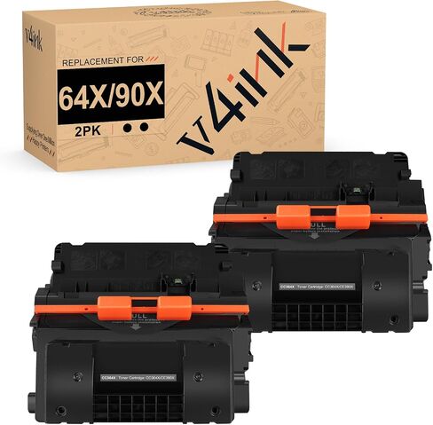 v4ink Compatible Toner Cartridge Replacement for HP 64X CC364X 90X CE390X (1-Pack, High-Yield) Work with Laserjet P4015 P4515, LaserJet Enterprise 600 M602 M603, LaserJet Enterprise M4555 Series in Saudi Arabia
