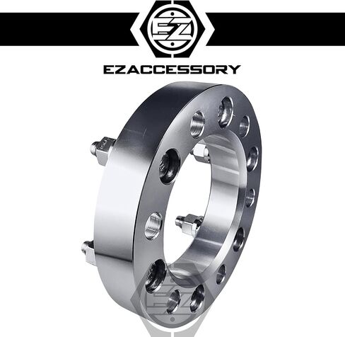 EZAccessory 4 Wheel Adapters 6x5.5 to 6x120 | 1.25" Thick Fits Toyota 6 Lug Nissan Frontier Up to 2004 & Mount Wheels from Canyon 15-22 in Saudi Arabia