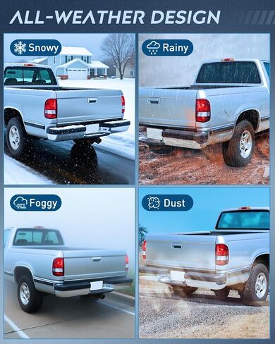 مجموعة الضوء الخلفي Nilight متوافقة مع 1993 1994 1995 1996 1997 Ford Ranger ضوء خلفي أحمر داكن طراز OE استبدال المصباح الخلفي للسائق وجانب الركاب in Saudi Arabia