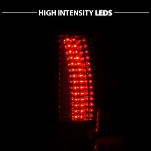 AmeriLite Red/Clear LED Tail Lights G5 For Chevy Tahoe/Suburban/Yukon - Passenger and Driver Side in Saudi Arabia
