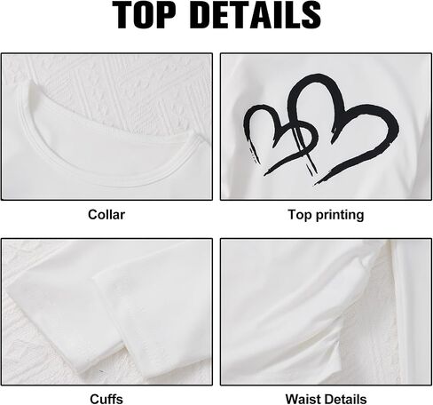 Zupora Girls 2 Piece Outfits Kids Clothes Ruched Top Long Sleeve T Shirt Camo Pants Set Girls' Clothing Sets 6-14 in Saudi Arabia