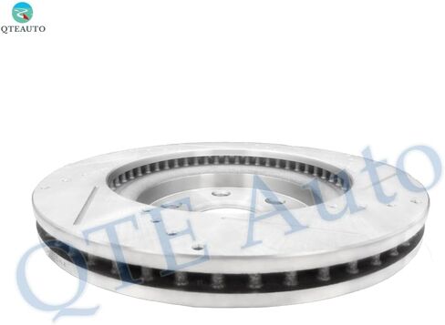 PM Auto Set of 4 Front 324.8 mm-Rear 331 mm Drilled Slotted Disc Brake Rotors For 2007-2016 GMC Acadia in Saudi Arabia