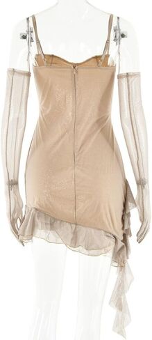 Womens Dress Teddy Sexy Lace Pajamas Mesh See Through Bra Shapewear Sleepshirts Dress for Women in Kuwait