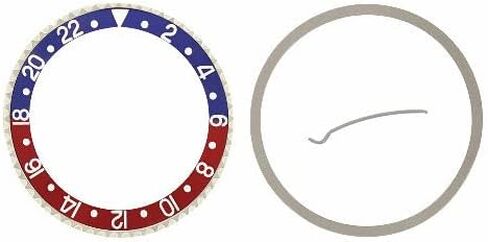 Ewatchparts Pepsi Bezel & Insert Compatible with Rolex GMT Master 2 Blue/RED 16700, 16710, 16760 in Saudi Arabia