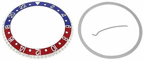 Ewatchparts Pepsi Bezel & Insert Compatible with Rolex GMT Master 2 Blue/RED 16700, 16710, 16760 in Saudi Arabia
