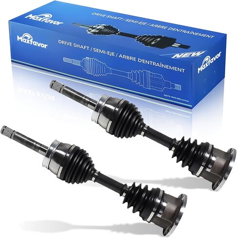 Maxfavor CV Axle Front for Nissan D21 1986-1993 Nissan Pathfinder 1987-1989 Base E SE XE CV Axle Shaft Assembly - 2.4L 3.0L L4 4WD, Driver Passenger Side in Saudi Arabia