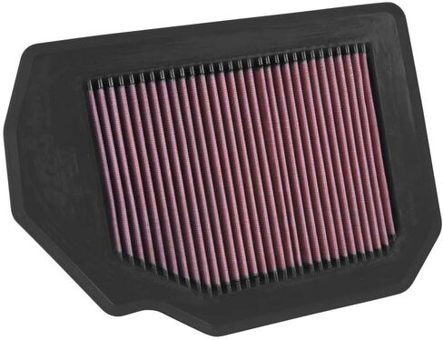K&N High-Flow Original Lifetime Engine Air Filter: Increase Power: Premium, Washable: Compatible with 2015-2020 Genesis/Hyundai: G80, Genesis, 33-5019 in Saudi Arabia