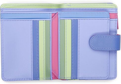 mywalit Medium Snap Leather Wallet | 9 Card Slots | ID Window & Zip Coin Pocket | Jamaica | Stylish & Compact Accessory for Men & Women | Perfect for Everyday Use in Saudi Arabia