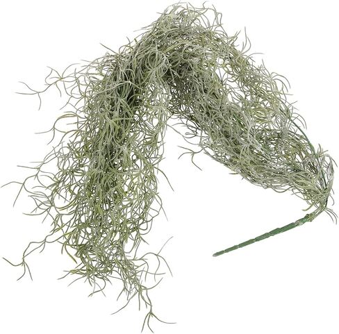 36 Inch Hanging Moss Decor - 1 Pcs Fake Moss - Artificial Plastic Spanish Dried Hanging Vine for Potted Plants Crafts Green Vines in Saudi Arabia