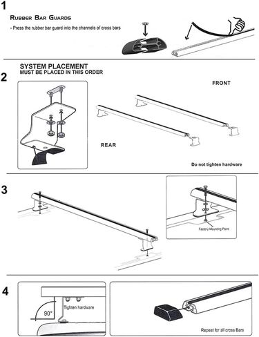 60 "بيك اب العارضة شاحنة توبر سلم رف العربة شل سقف الرف لشاحنة مقطورة فان غطاء الرف - الألومنيوم الأسود in Kuwait