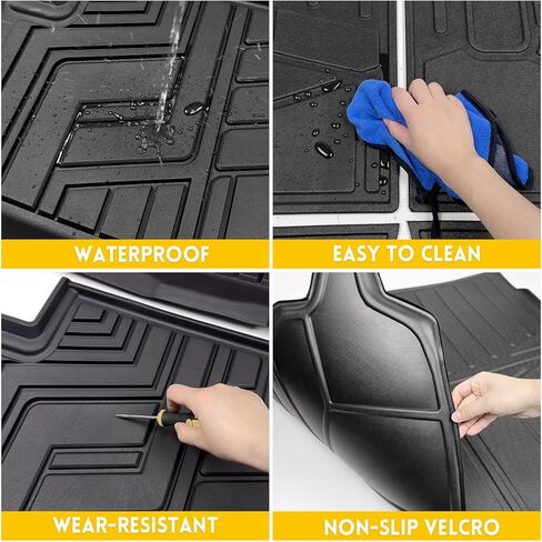 Backrest Mat for 2019-2024 Subaru Forester Cargo Liner All Weather Rear Seat Back Protector Mat for 2019 2020 2021 2022 2023 2024 Subaru Forester Accessories in Kuwait